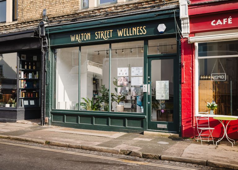 Exterior of Walton Street wellness clinic, Jericho